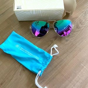 Blenders eyewear crystal orb / crystal blue sunglasses